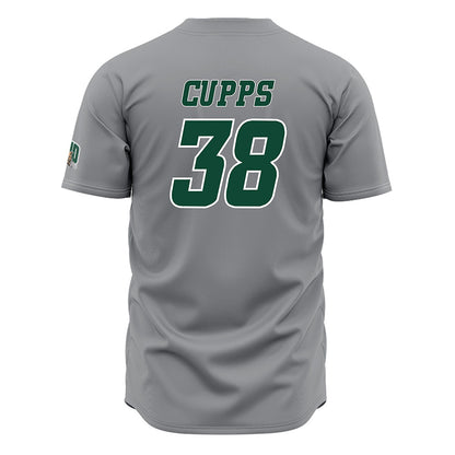 Ohio - NCAA Baseball : Wesley Cupps - Grey Jersey-1