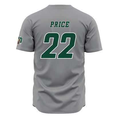 Ohio - NCAA Baseball : Landon Price - Grey Jersey-1