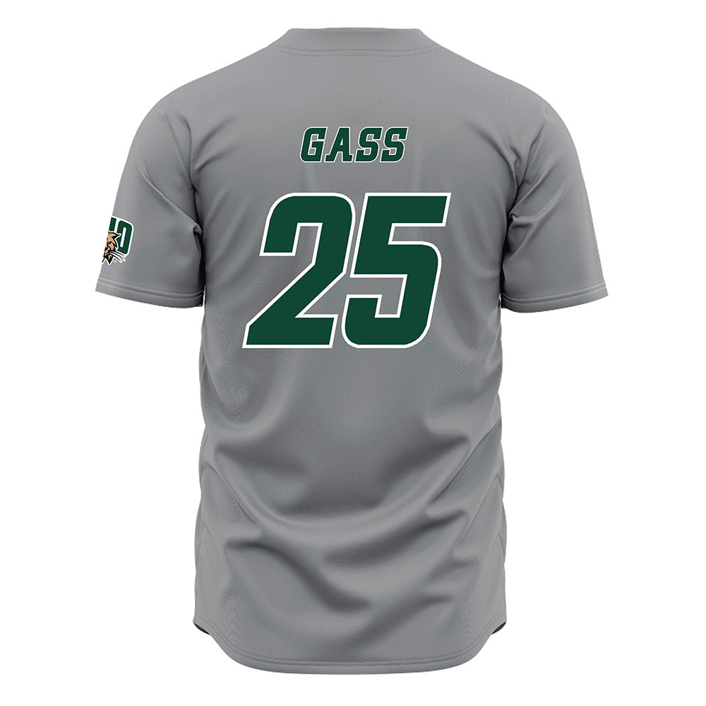 Ohio - NCAA Baseball : Mason Gass - Grey Jersey-1