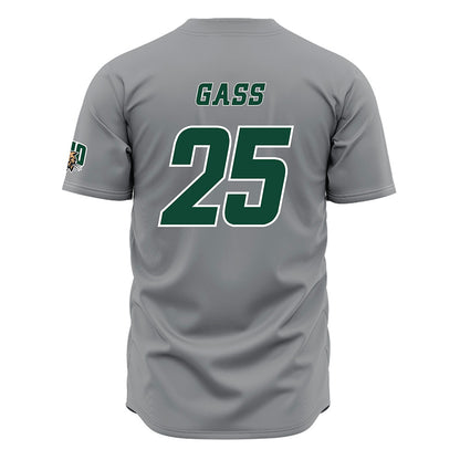 Ohio - NCAA Baseball : Mason Gass - Grey Jersey-1