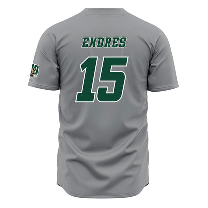 Ohio - NCAA Baseball : Andrew Endres - Grey Jersey-1