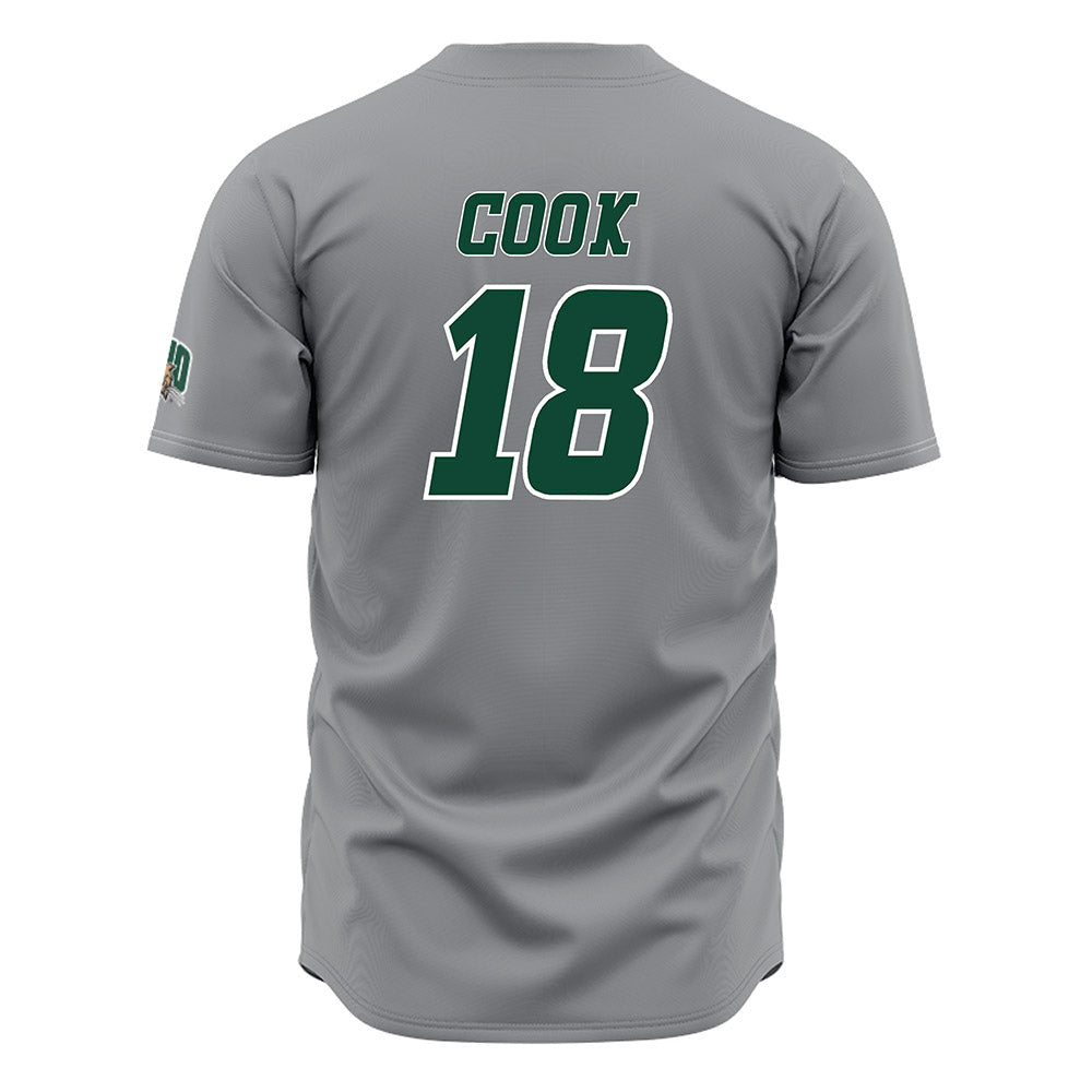 Ohio - NCAA Baseball : Aiden Cook - Grey Jersey-1
