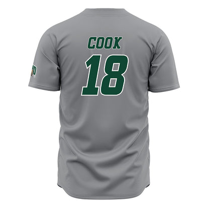 Ohio - NCAA Baseball : Aiden Cook - Grey Jersey-1
