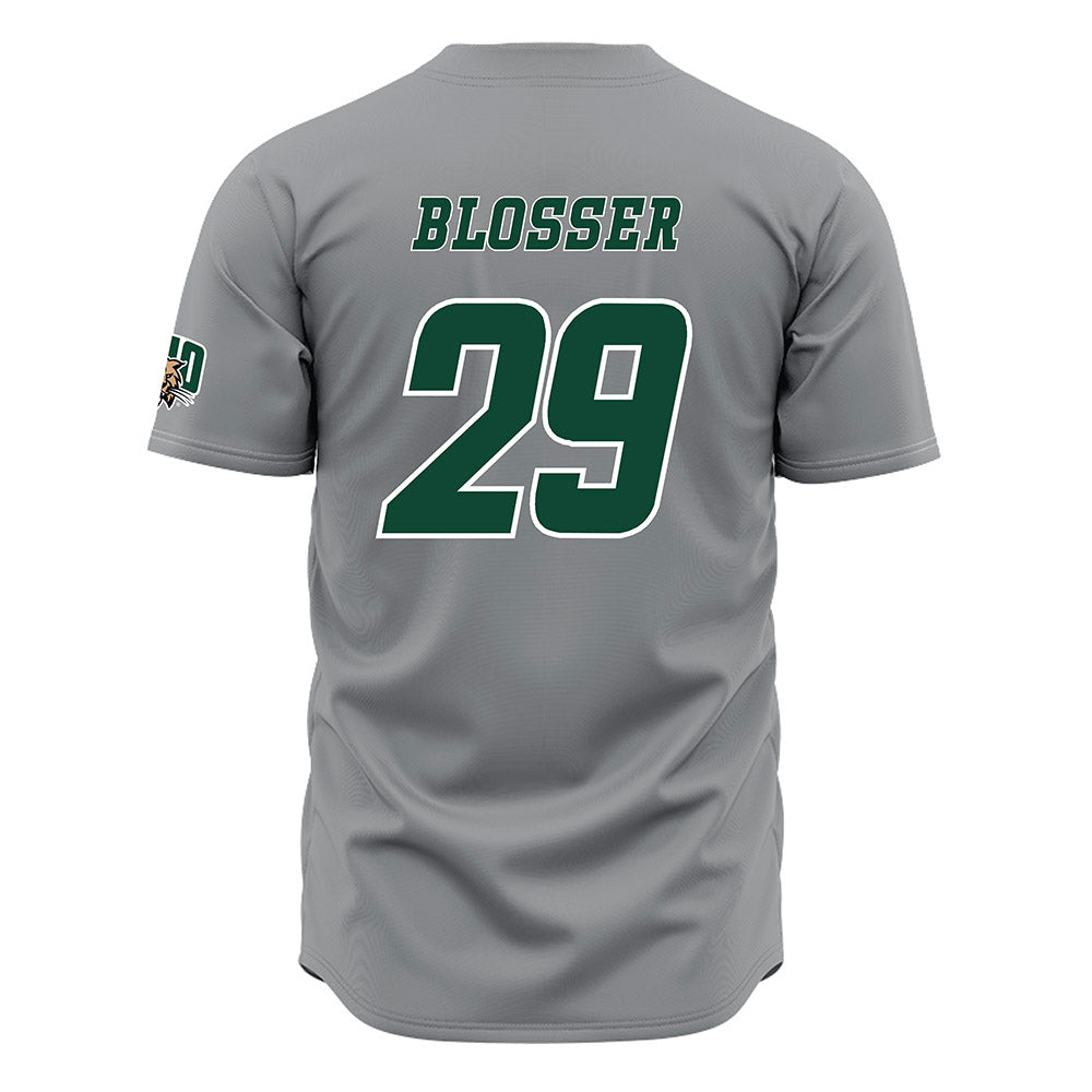 Ohio - NCAA Baseball : Hayden Blosser - Grey Jersey-1