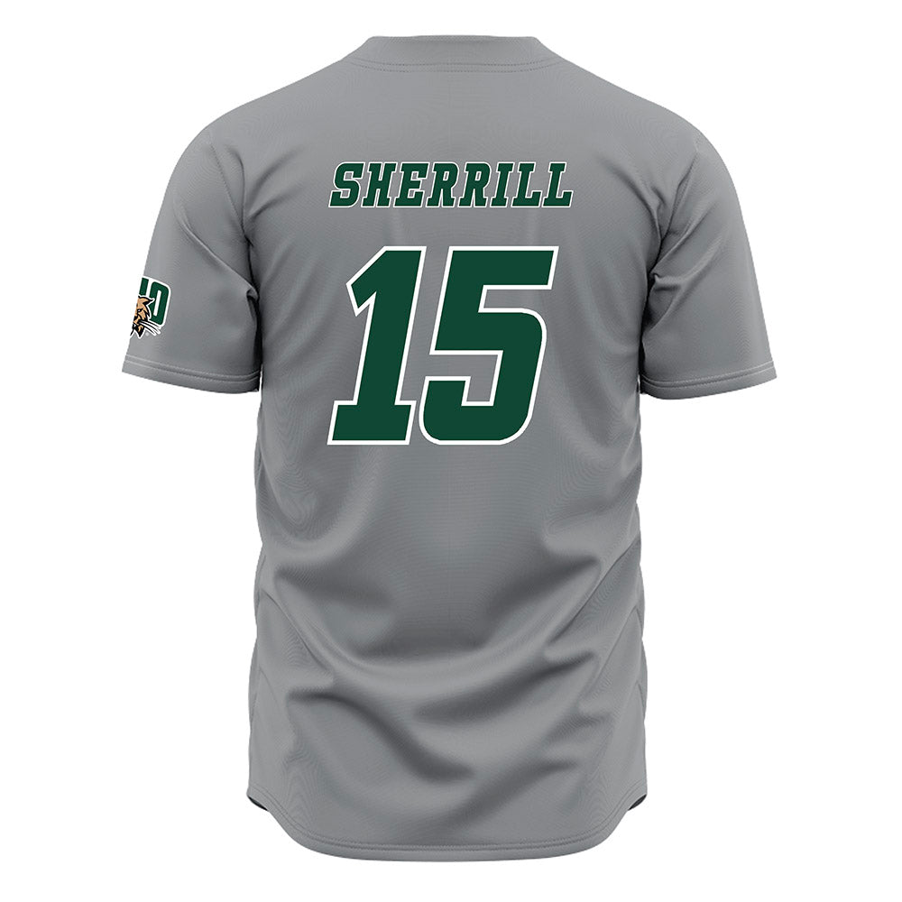 Ohio - NCAA Baseball : Owen Sherrill - Grey Jersey-1