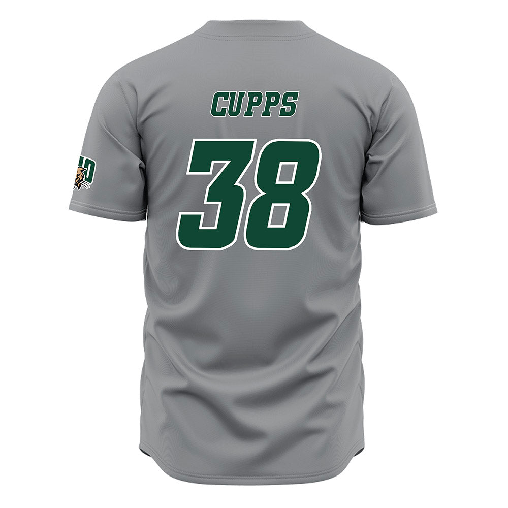 Ohio - NCAA Baseball : Wesley Cupps - Grey Jersey-1