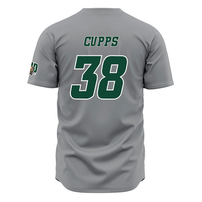 Ohio - NCAA Baseball : Wesley Cupps - Grey Jersey-1
