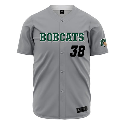Ohio - NCAA Baseball : Wesley Cupps - Grey Jersey-0