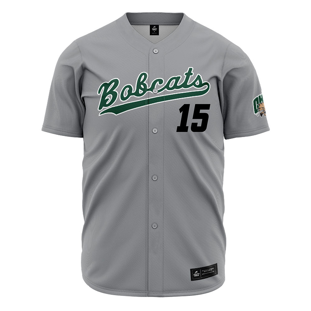 Ohio - NCAA Baseball : Andrew Endres - Grey Jersey-0