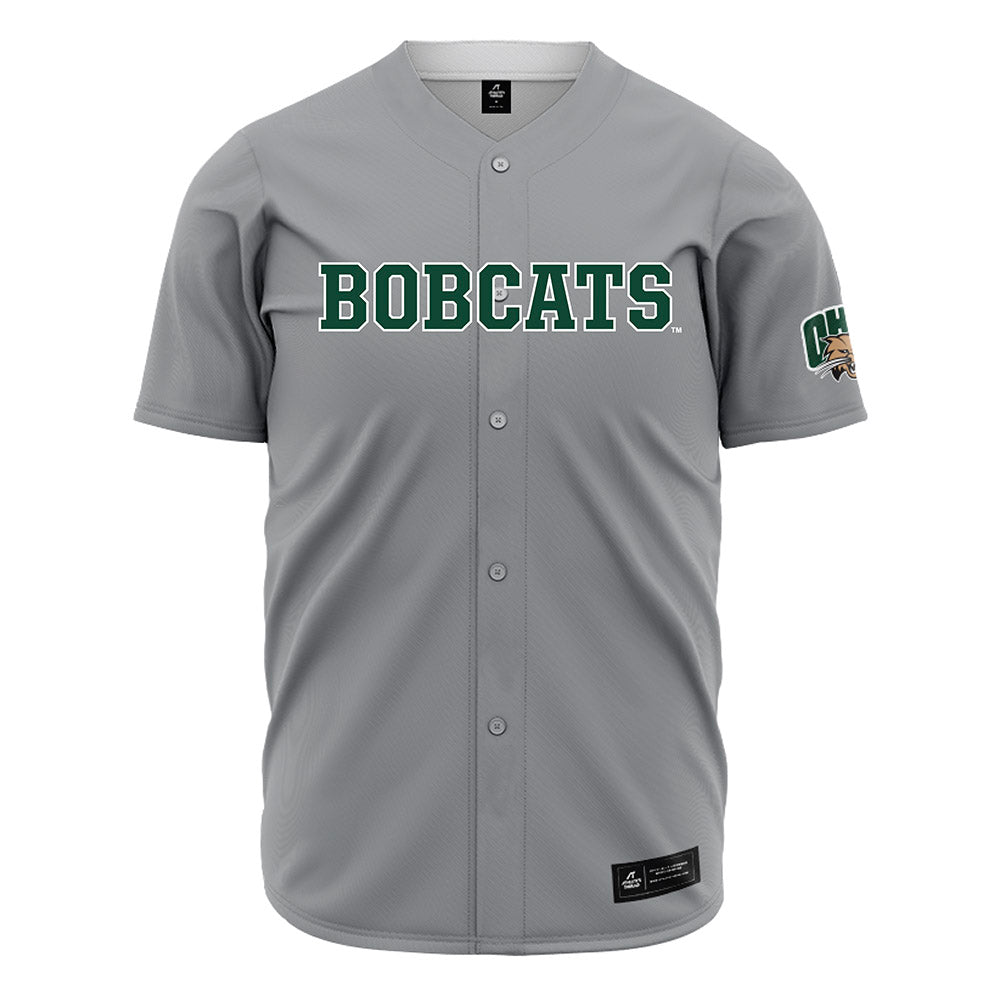 Ohio - NCAA Baseball : Kyle Haag - Grey Jersey-0