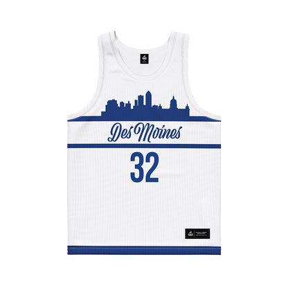 Drake - NCAA Women's Basketball : Allie Myers - White Basketball Jersey-0