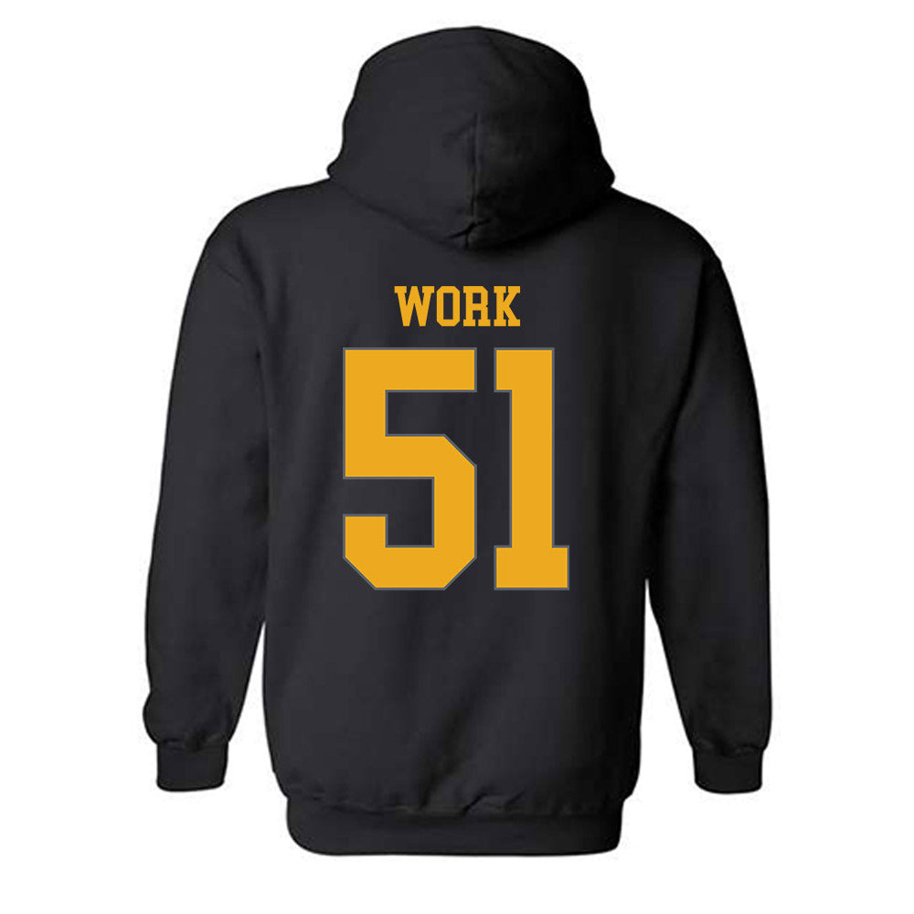 Missouri - NCAA Football : Luke Work - Hooded Sweatshirt-1