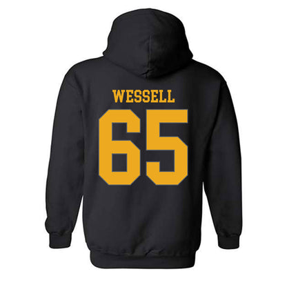 Missouri - NCAA Football : Brysen Wessell - Hooded Sweatshirt-1