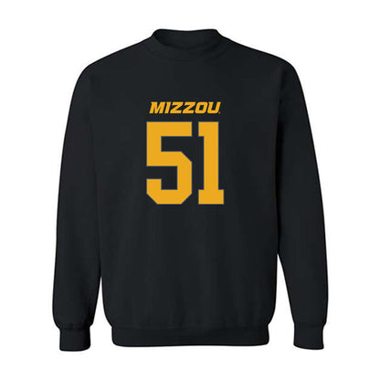 Missouri - NCAA Football : Luke Work - Crewneck Sweatshirt-0