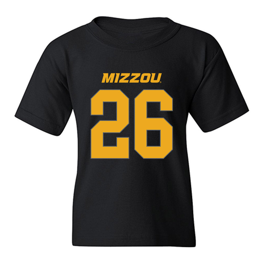 Missouri - NCAA Football : Jaxson Gates - Youth T-Shirt-0