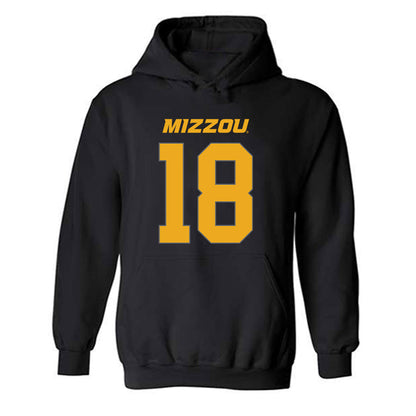 Missouri - NCAA Football : Isaac Jensen - Hooded Sweatshirt-0