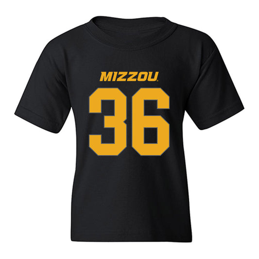 Missouri - NCAA Football : Sean Gross - Youth T-Shirt-0