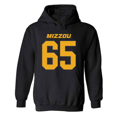Missouri - NCAA Football : Brysen Wessell - Hooded Sweatshirt-0