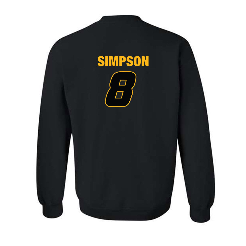 Missouri - NCAA Football : Donta Simpson - Sports Shersey Crewneck Sweatshirt-1