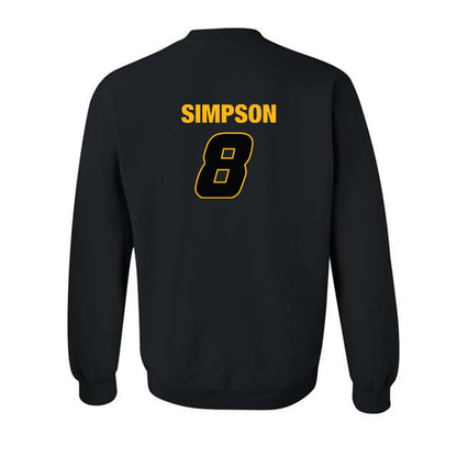 Missouri - NCAA Football : Donta Simpson - Sports Shersey Crewneck Sweatshirt-1