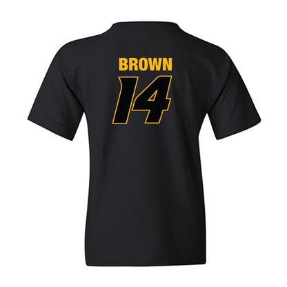 Missouri - NCAA Football : Brett Brown - Sports Shersey Youth T-Shirt-1
