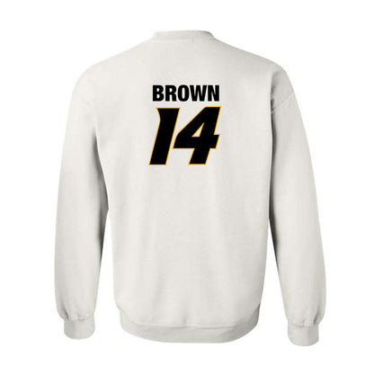 Missouri - NCAA Football : Brett Brown - Sports Shersey Crewneck Sweatshirt-1