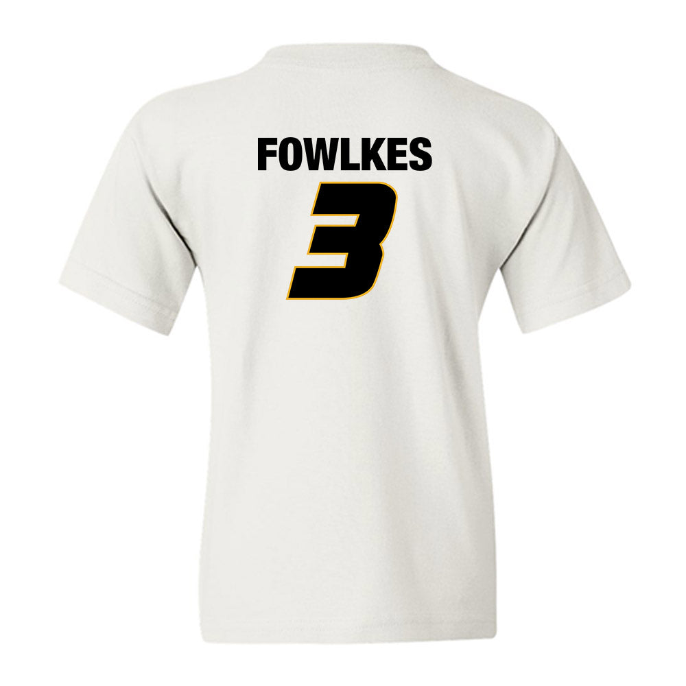 Missouri - NCAA Football : DaMarion Fowlkes - Sports Shersey Youth T-Shirt-1