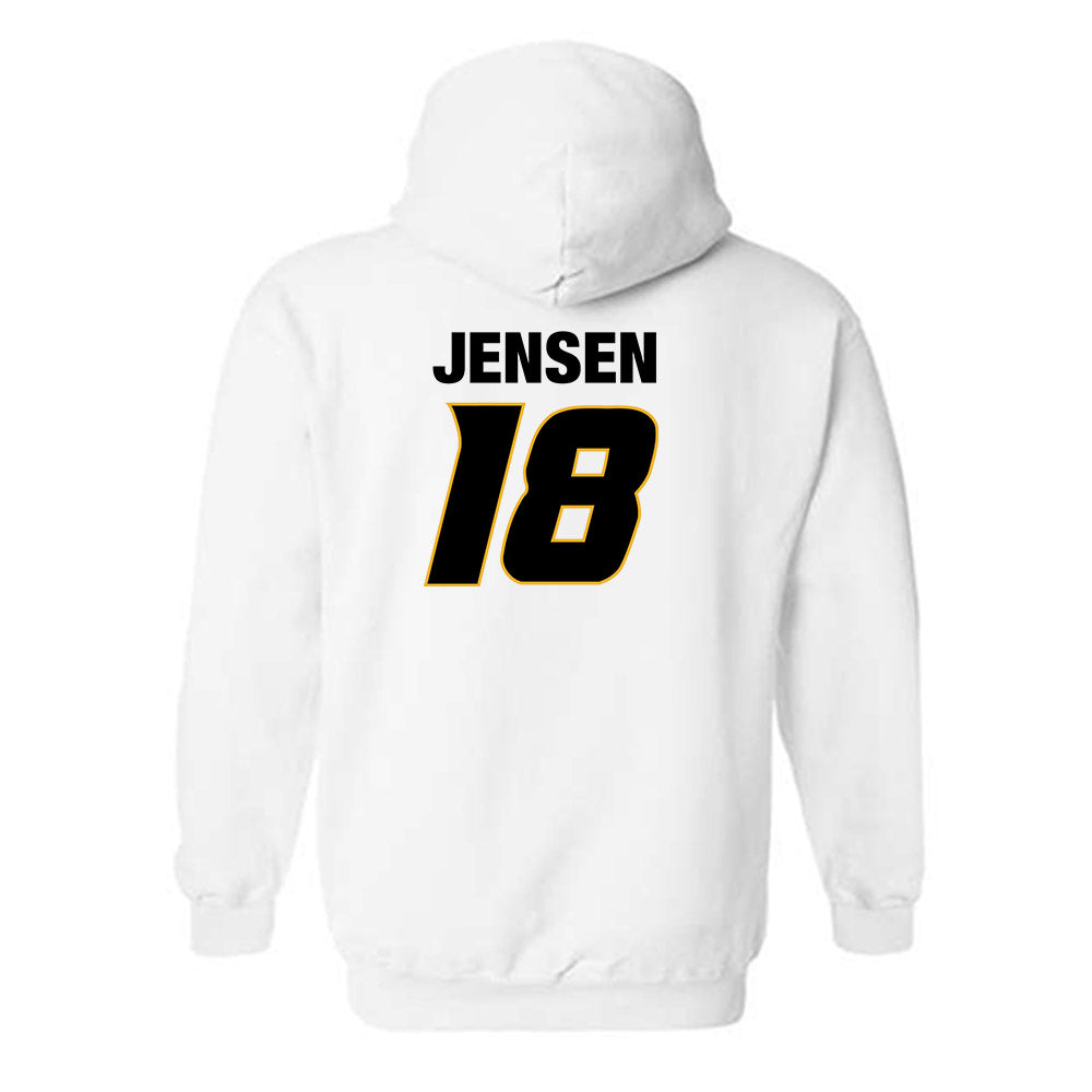 Missouri - NCAA Football : Isaac Jensen - Sports Shersey Hooded Sweatshirt-1