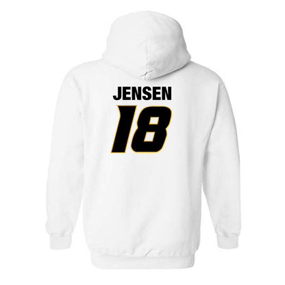 Missouri - NCAA Football : Isaac Jensen - Sports Shersey Hooded Sweatshirt-1