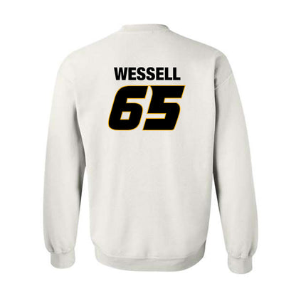 Missouri - NCAA Football : Brysen Wessell - Sports Shersey Crewneck Sweatshirt-1
