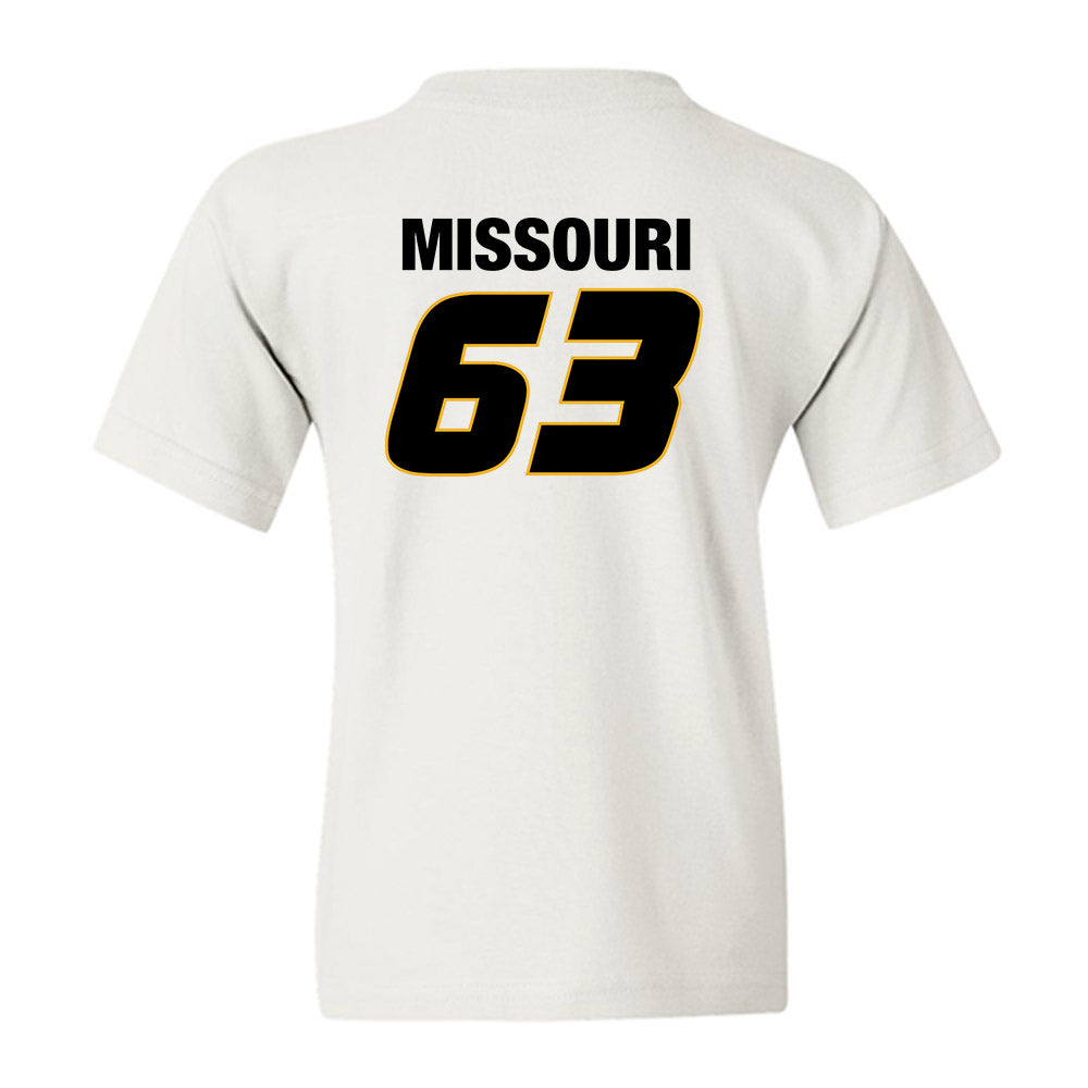 Missouri - NCAA Football : Chace Missouri - Sports Shersey Youth T-Shirt-1