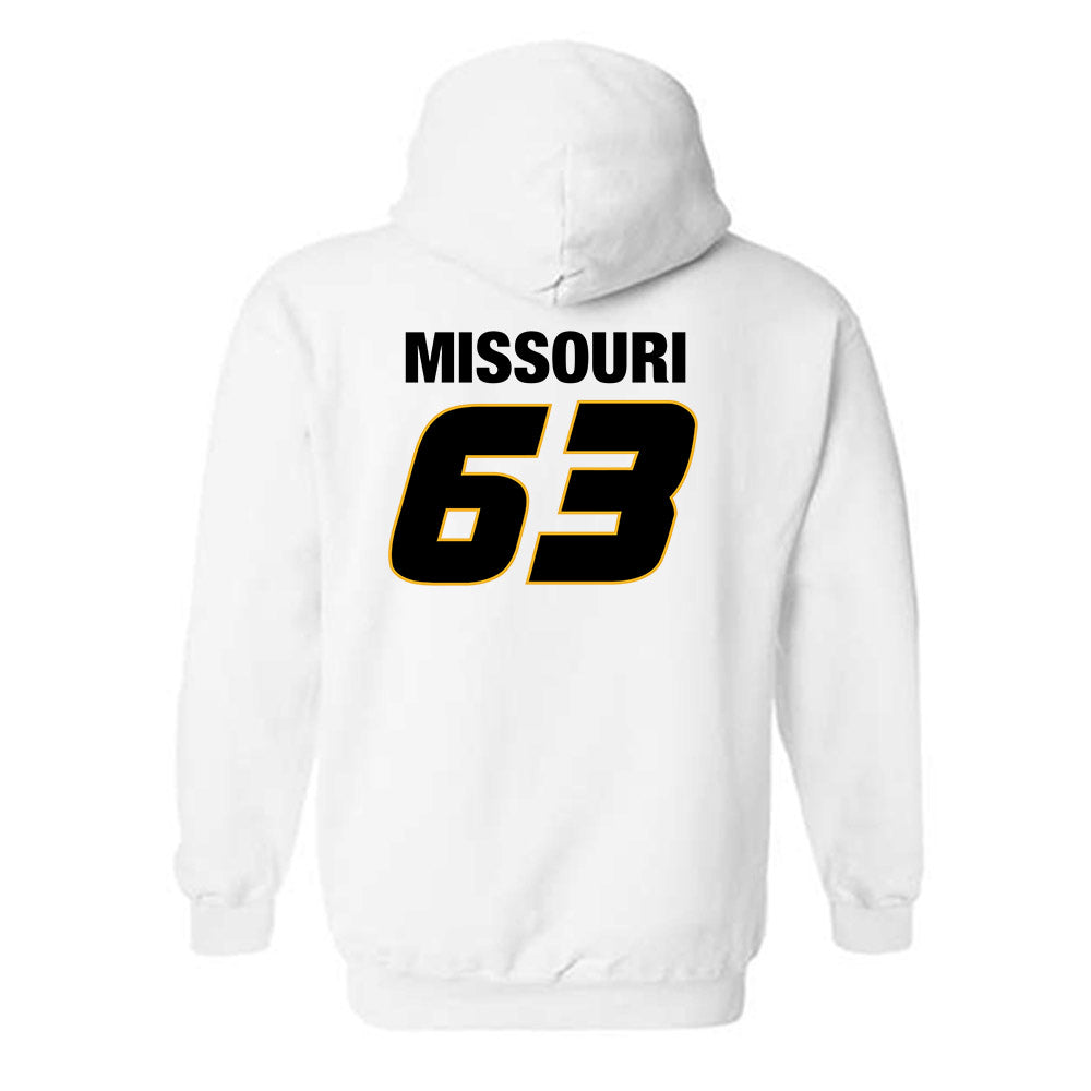 Missouri - NCAA Football : Chace Missouri - Sports Shersey Hooded Sweatshirt-1
