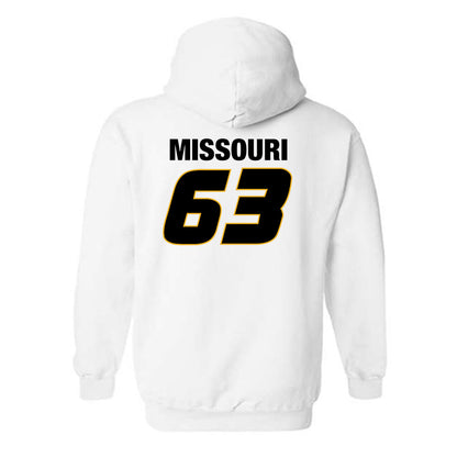 Missouri - NCAA Football : Chace Missouri - Sports Shersey Hooded Sweatshirt-1