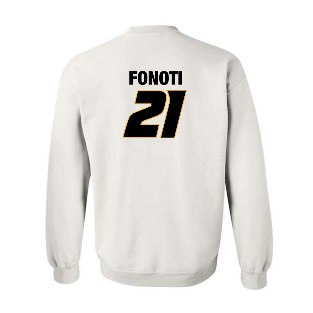 Missouri - NCAA Football : Malae Fonoti - Sports Shersey Crewneck Sweatshirt-1