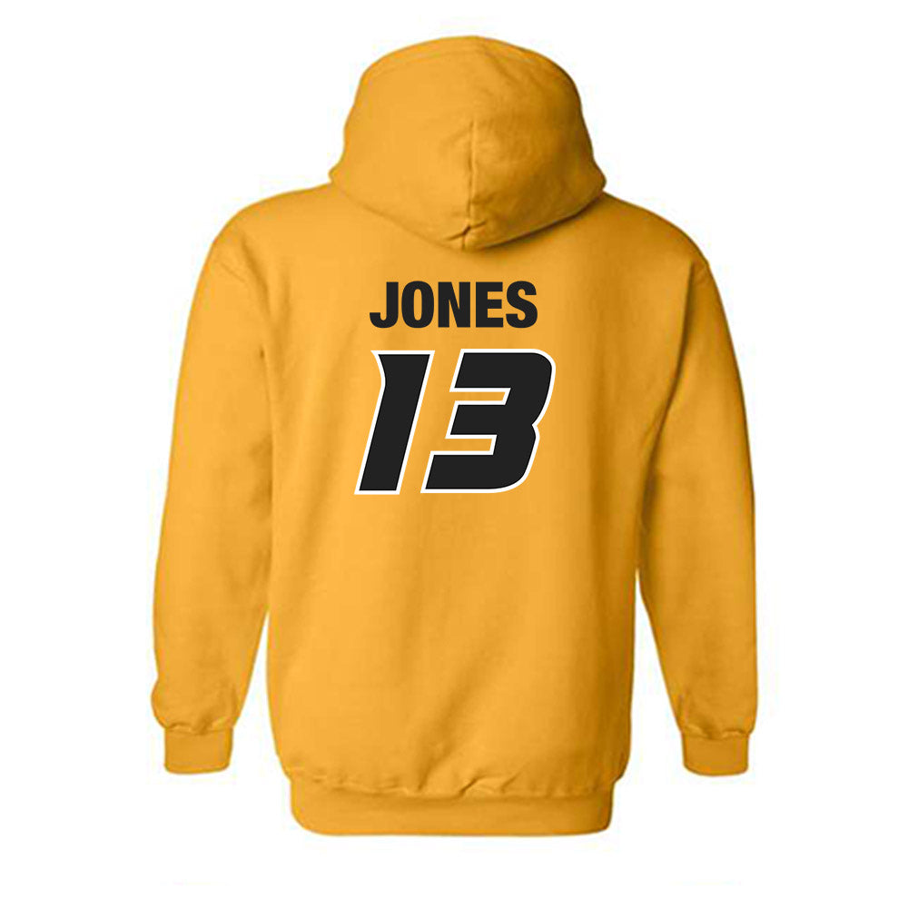 Missouri - NCAA Football : Jaden Jones - Sports Shersey Hooded Sweatshirt-1