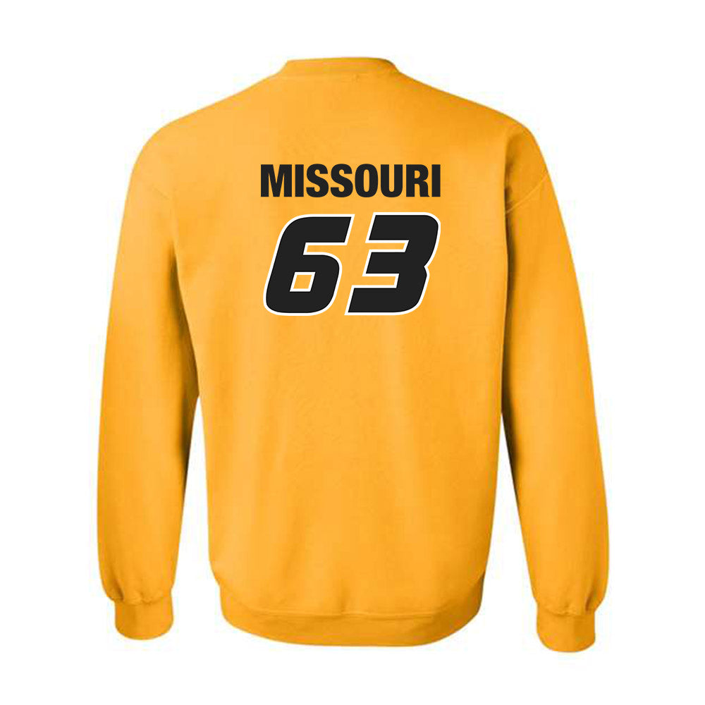 Missouri - NCAA Football : Chace Missouri - Sports Shersey Crewneck Sweatshirt-1