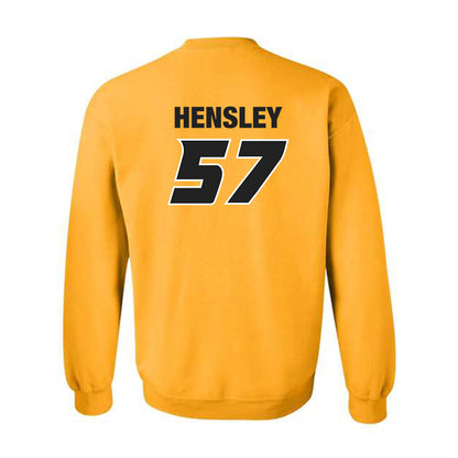 Missouri - NCAA Football : Mark Hensley - Sports Shersey Crewneck Sweatshirt-1