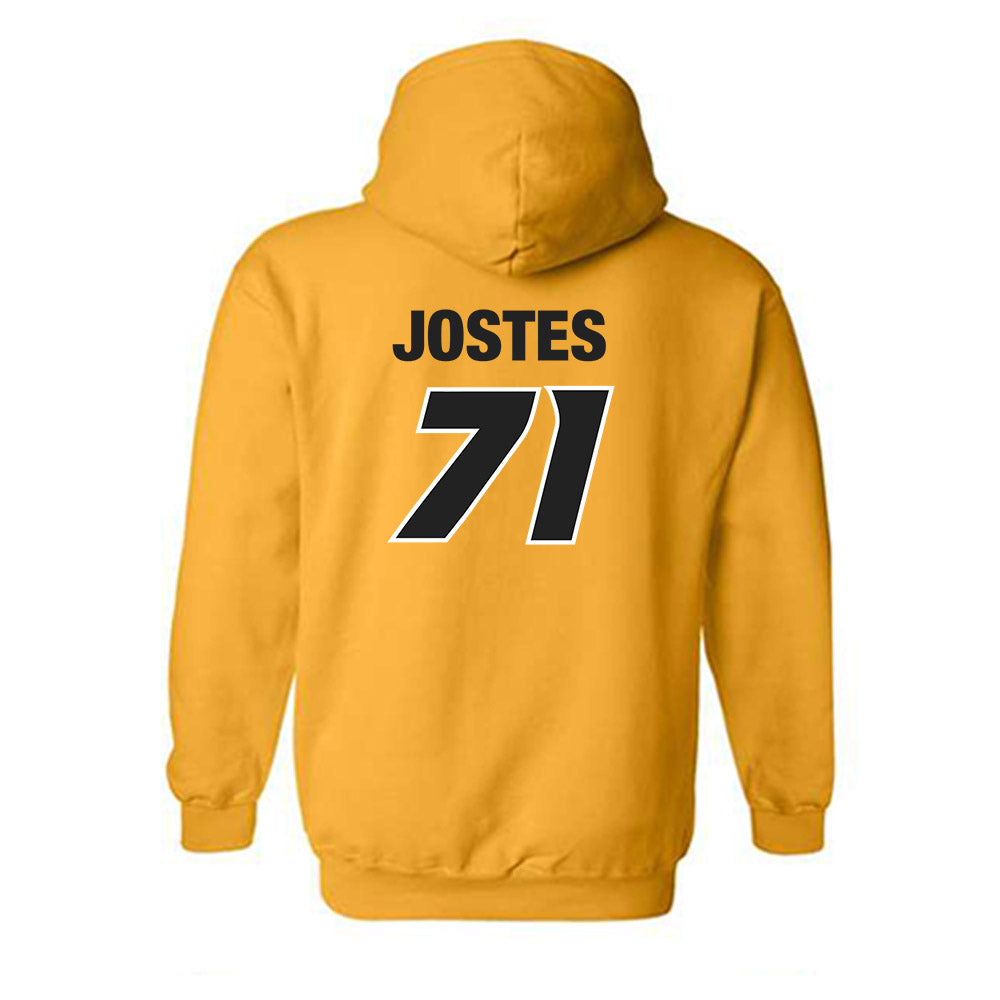 Missouri - NCAA Football : Ryan Jostes - Sports Shersey Hooded Sweatshirt-1