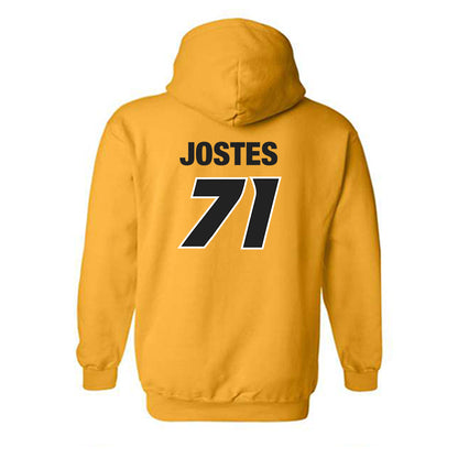 Missouri - NCAA Football : Ryan Jostes - Sports Shersey Hooded Sweatshirt-1