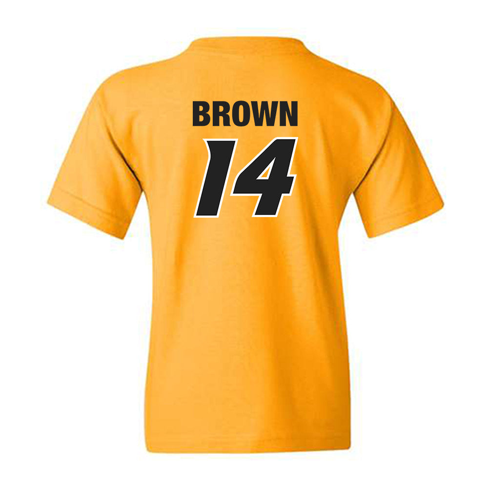 Missouri - NCAA Football : Brett Brown - Sports Shersey Youth T-Shirt-1