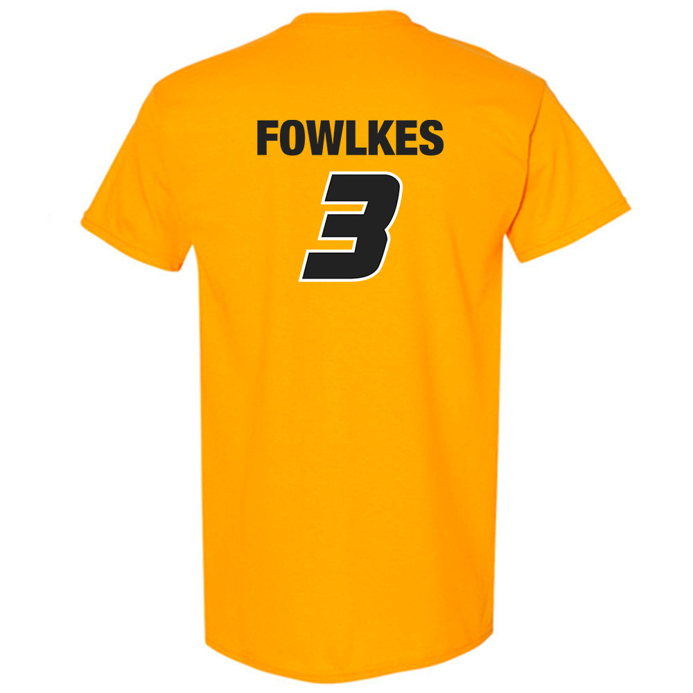 Missouri - NCAA Football : DaMarion Fowlkes - Sports Shersey T-Shirt-1
