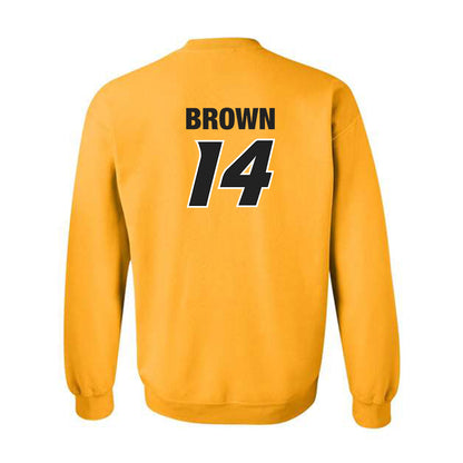 Missouri - NCAA Football : Brett Brown - Sports Shersey Crewneck Sweatshirt-1