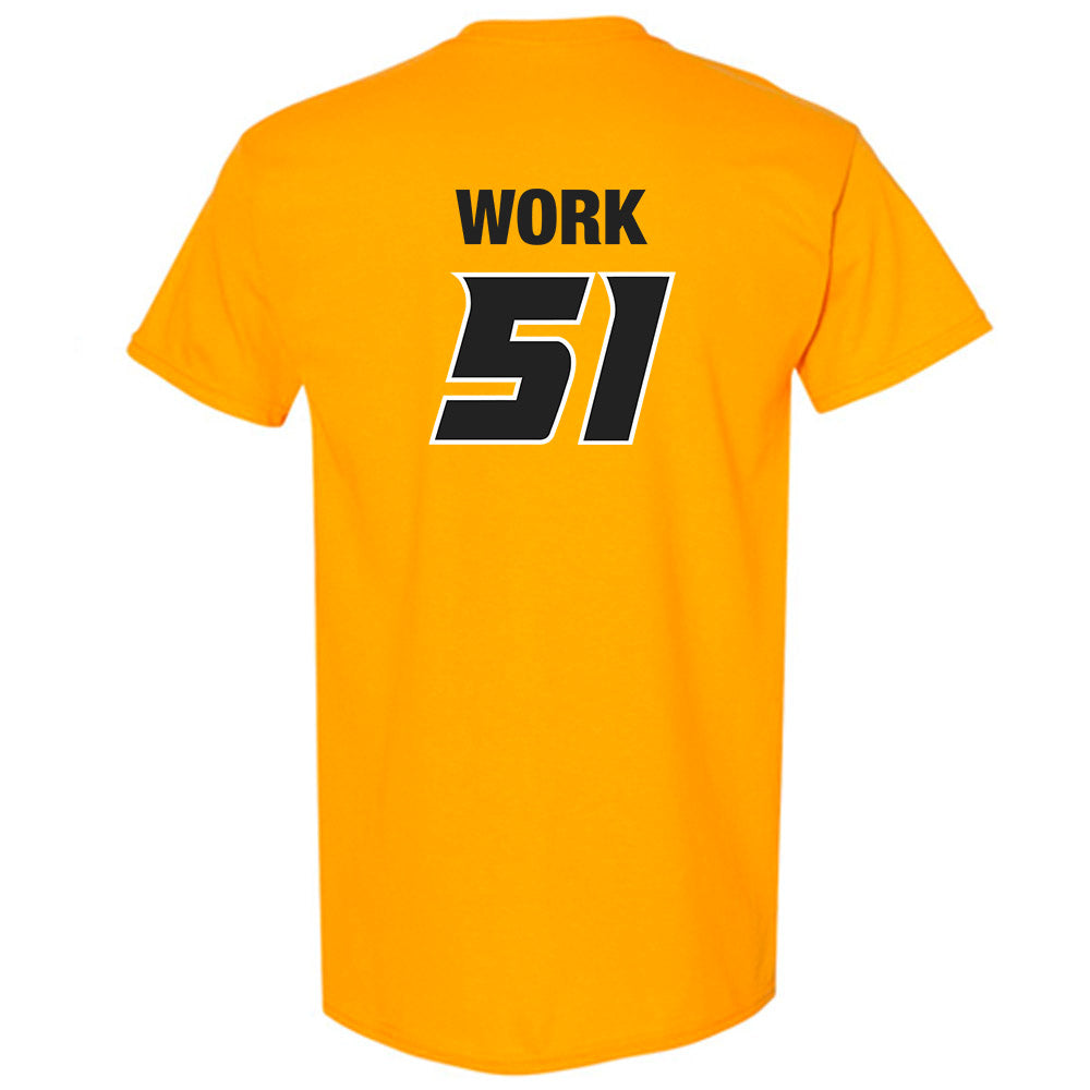 Missouri - NCAA Football : Luke Work - Sports Shersey T-Shirt-1