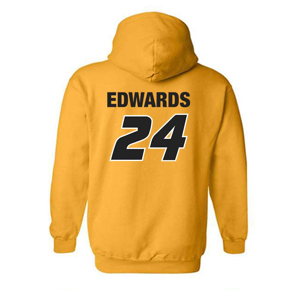 Missouri - NCAA Football : Xaishaun Edwards - Sports Shersey Hooded Sweatshirt-1