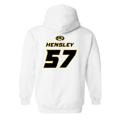 Missouri - NCAA Football : Mark Hensley - Replica Shersey Hooded Sweatshirt-1