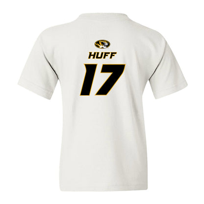 Missouri - NCAA Football : Brian Huff - Replica Shersey Youth T-Shirt-1