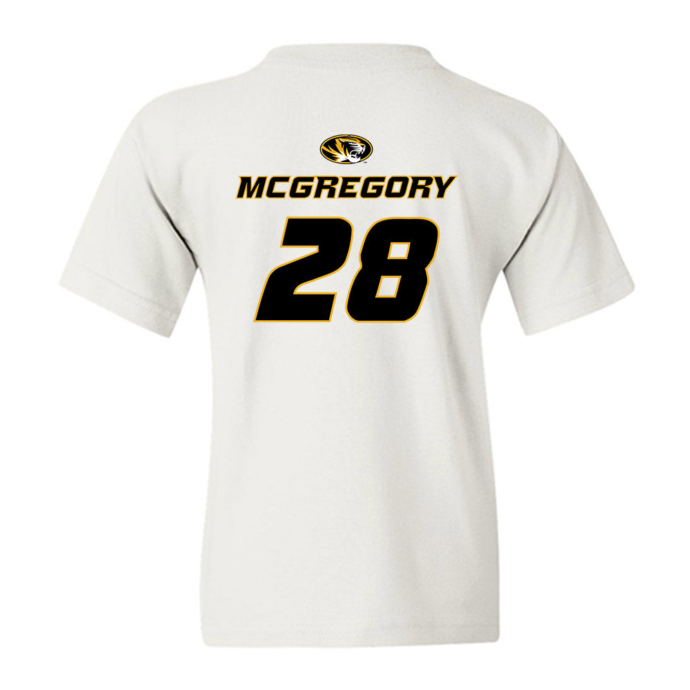 Missouri - NCAA Football : Jayden Mcgregory - Replica Shersey Youth T-Shirt-1