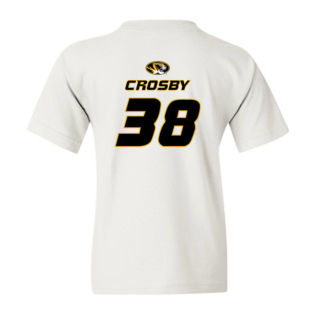 Missouri - NCAA Football : Henry Crosby - Replica Shersey Youth T-Shirt-1