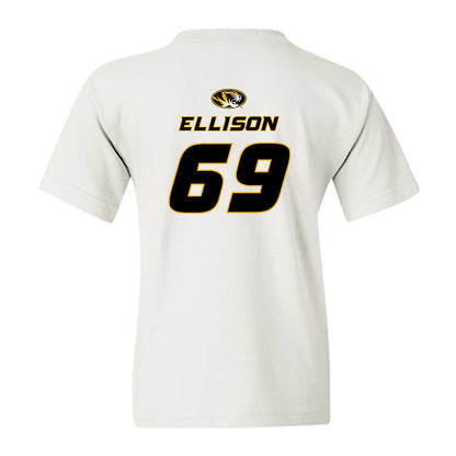 Missouri - NCAA Football : Braylon Ellison - Replica Shersey Youth T-Shirt-1