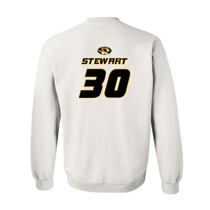 Missouri - NCAA Football : Carter Stewart - Replica Shersey Crewneck Sweatshirt-1